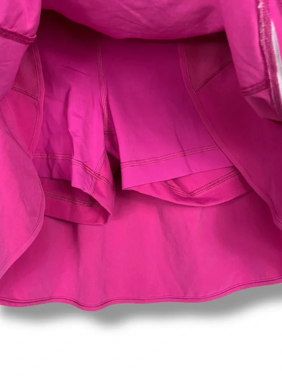 Lululemon Women’s Size 12 Hotty Hot High Rise Skirt Long EUC Sonic Pink Tennis - Picture 9 of 14